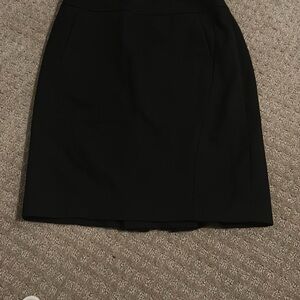 LOFT Classic Black Pencil Skirt